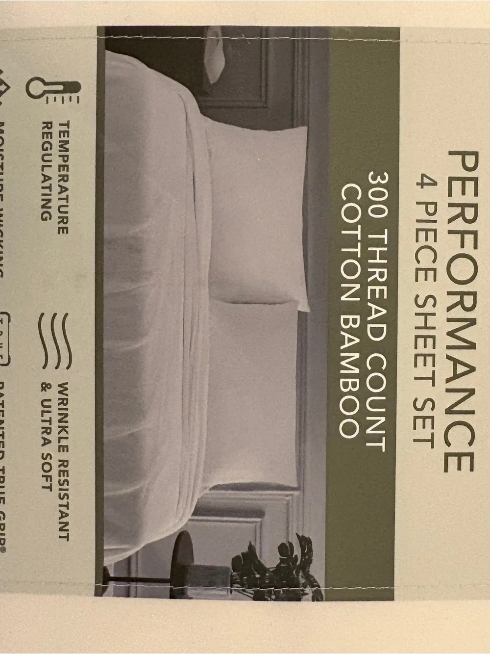Performance 4-Piece Sheet Set - Ivory